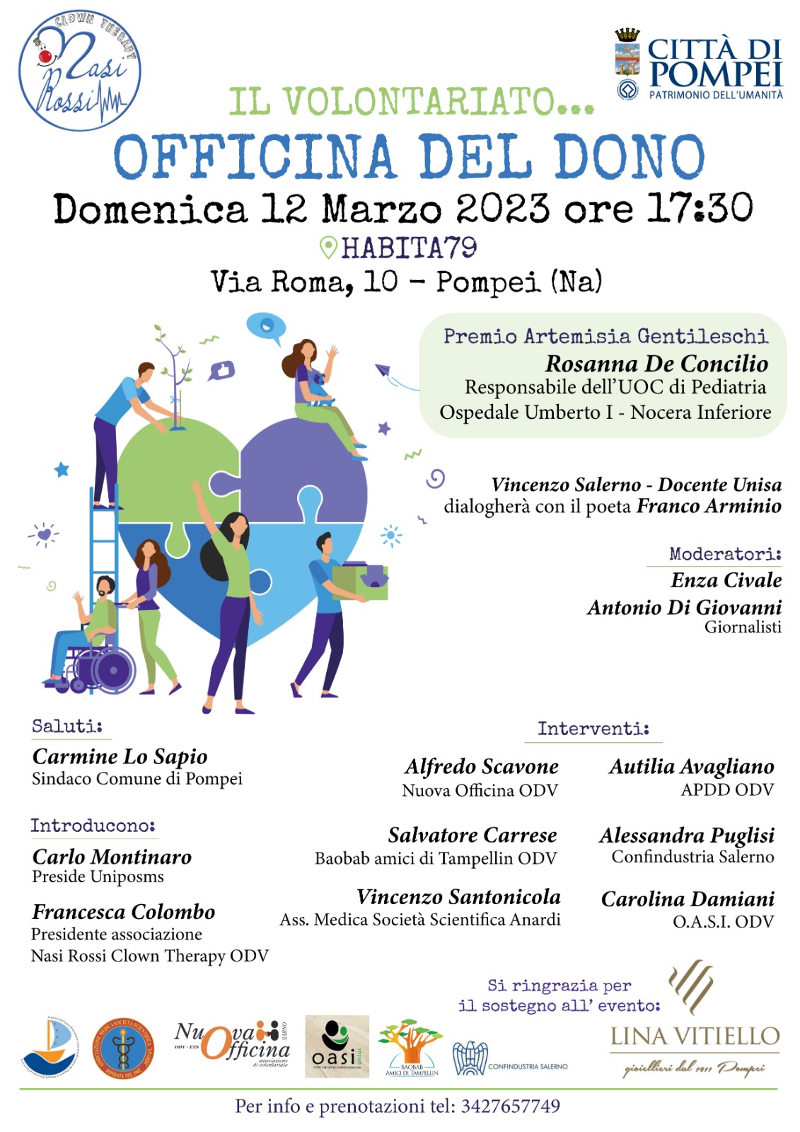 Il Volontariatoofficina Del Dono L Iniziativa Dell Associazione